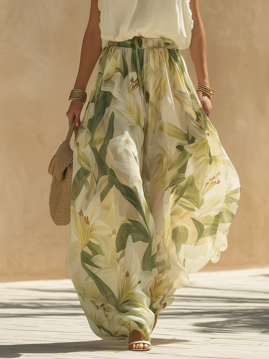 Vacance | Ruffled Top Lilien Set