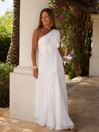 Anaïs | Elegantes Maxikleid mit fließendem Schnitt