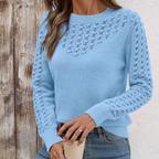 Janine | Hullstrikk Sweater