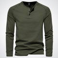 Finn | Langarm Henley Shirt
