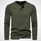 Finn | Langarm Henley Shirt