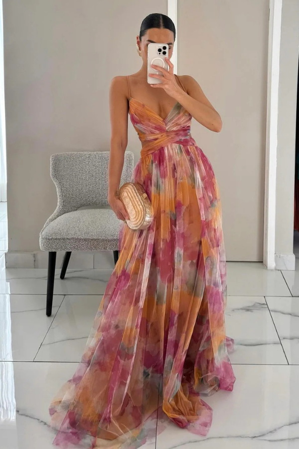 Alinna | Lange Maxikleid