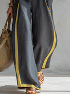 Soraya | Elegantes Set mit weitem Bein und lässiger Passform