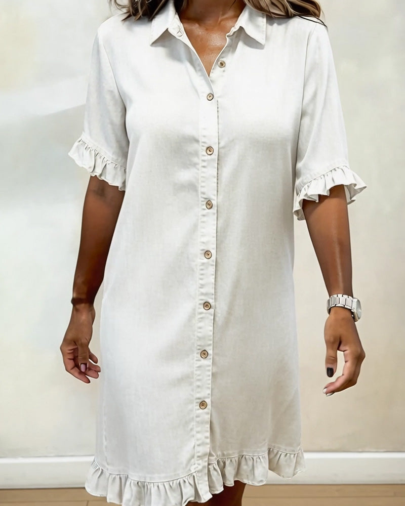 Quinn™ | Weiches, Leichtes Kleid im Relaxed Fit für Lässigen Stil