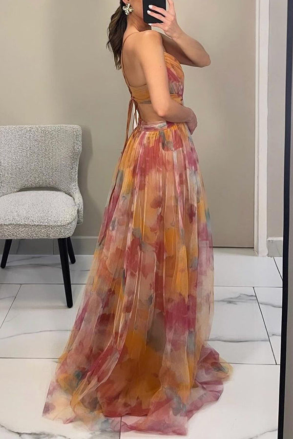 Alinna | Lange Maxikleid