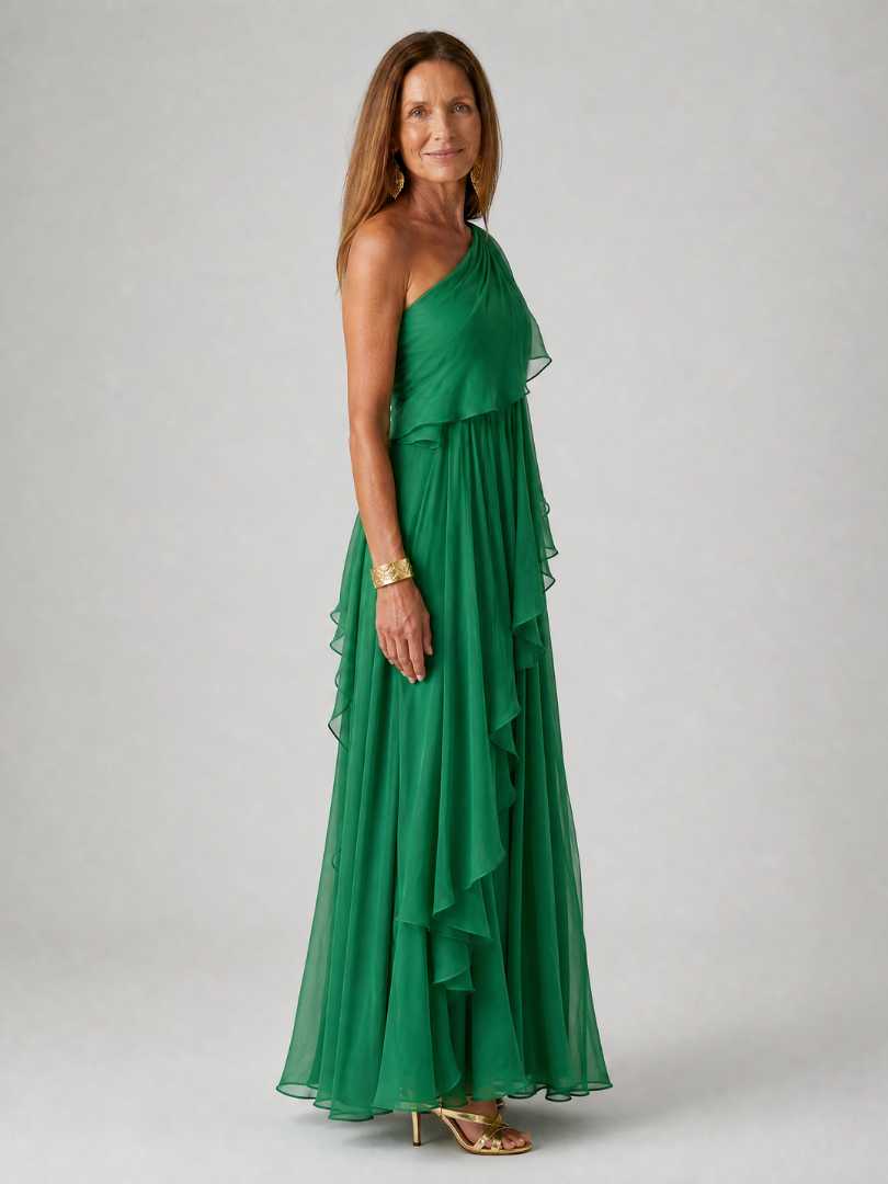 Anaïs | Elegantes Maxikleid mit fließendem Schnitt