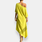 Orléane | Asymmetrical Draped Dress