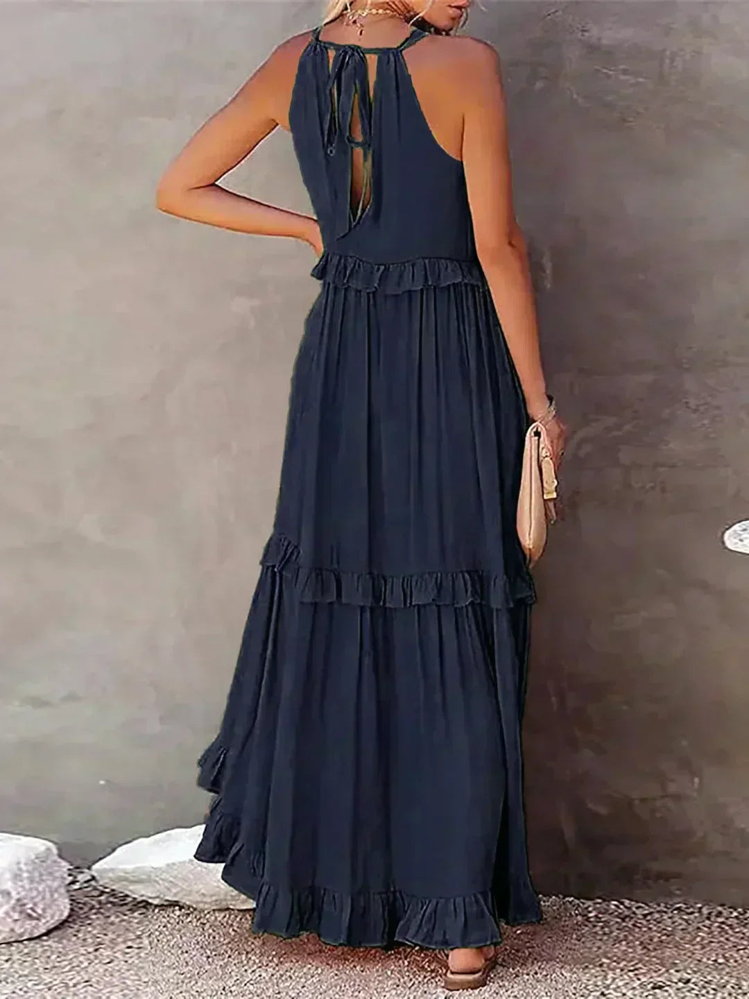 Dylilah | Kleid mit Volant-Saum