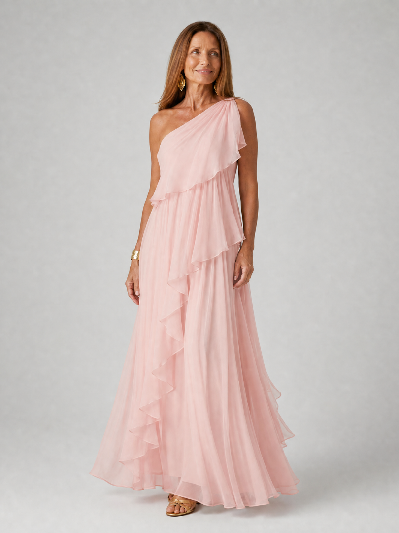 Anaïs | Elegantes Maxikleid mit fließendem Schnitt