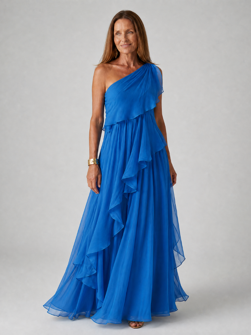 Anaïs | Elegantes Maxikleid mit fließendem Schnitt