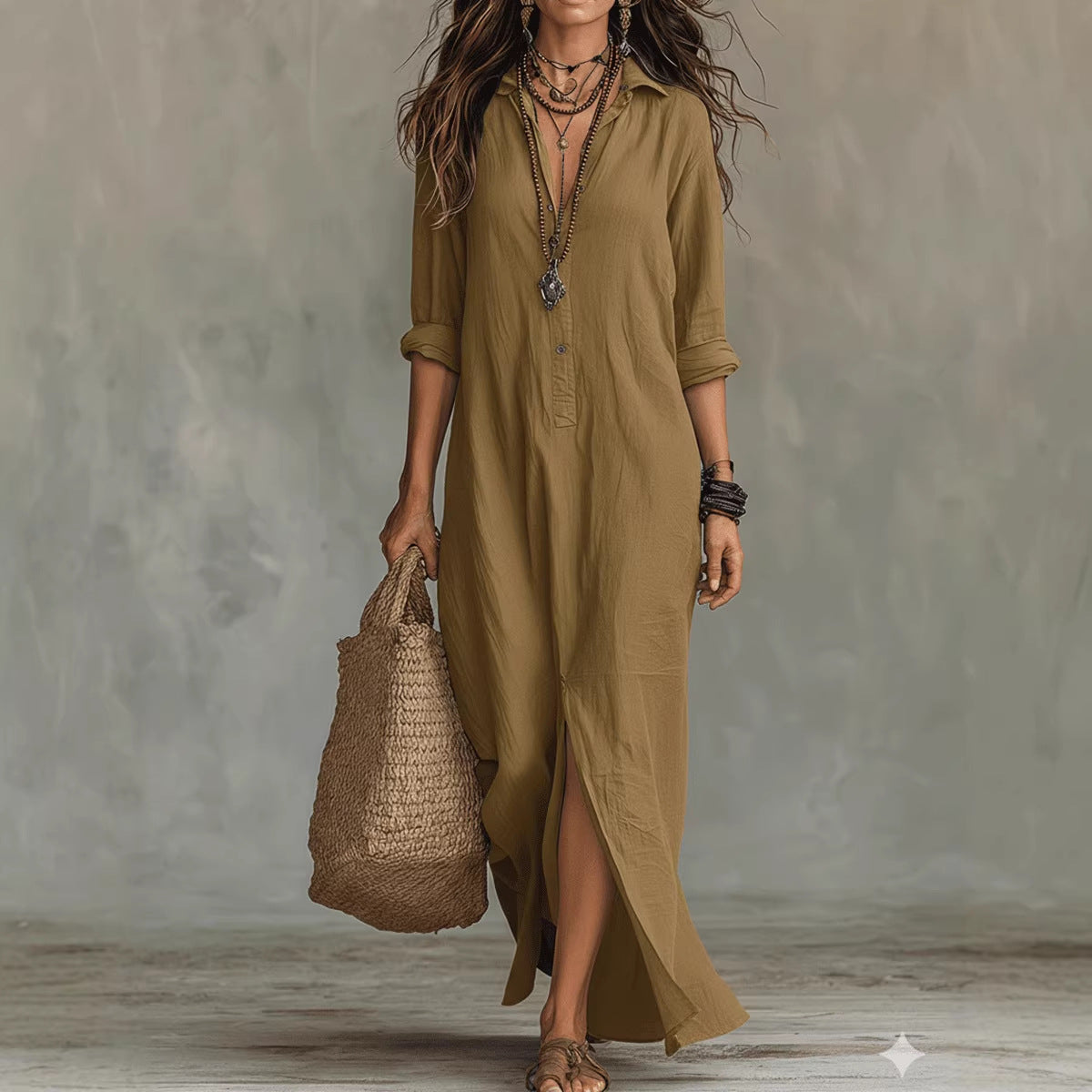 WILLOW | Elegantes Maxi-Kleid mit fließendem Schnitt