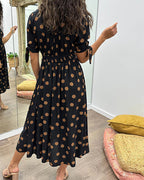 Monique | Elegantes Kleid mit Polka-Dots