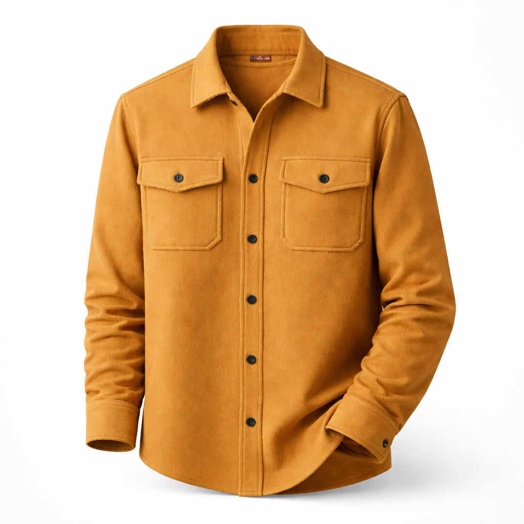FRIEDRICH | Klassisches Herren-Overshirt mit Knopfverschluss