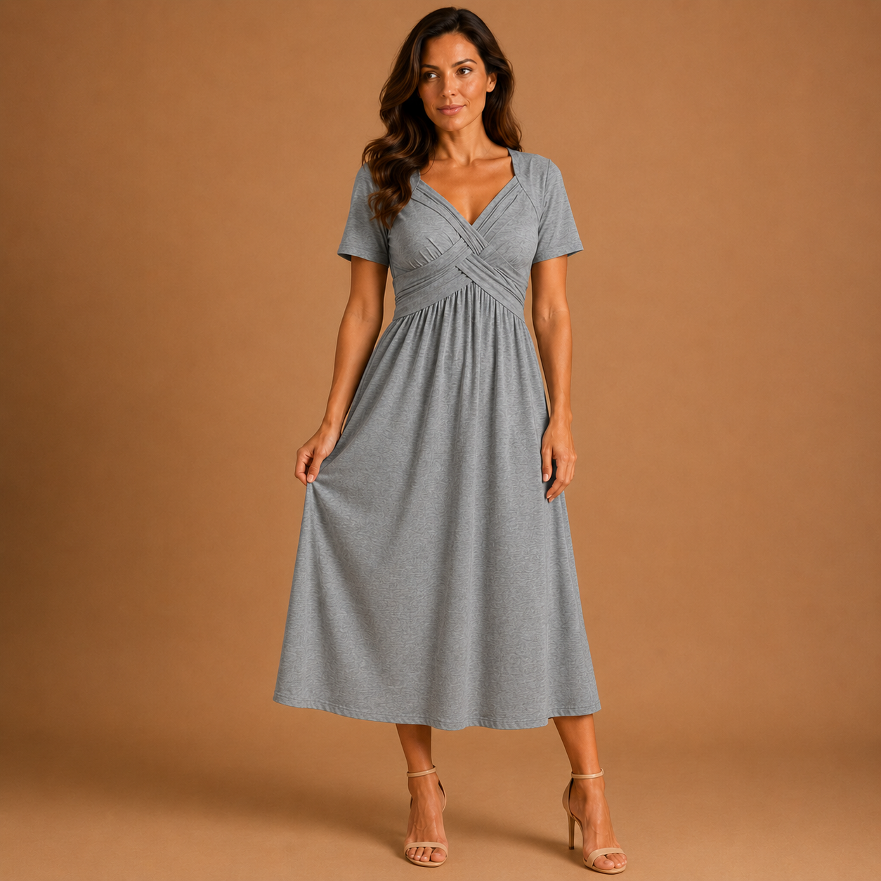 Alice | Elegantes Midikleid in A-Linie