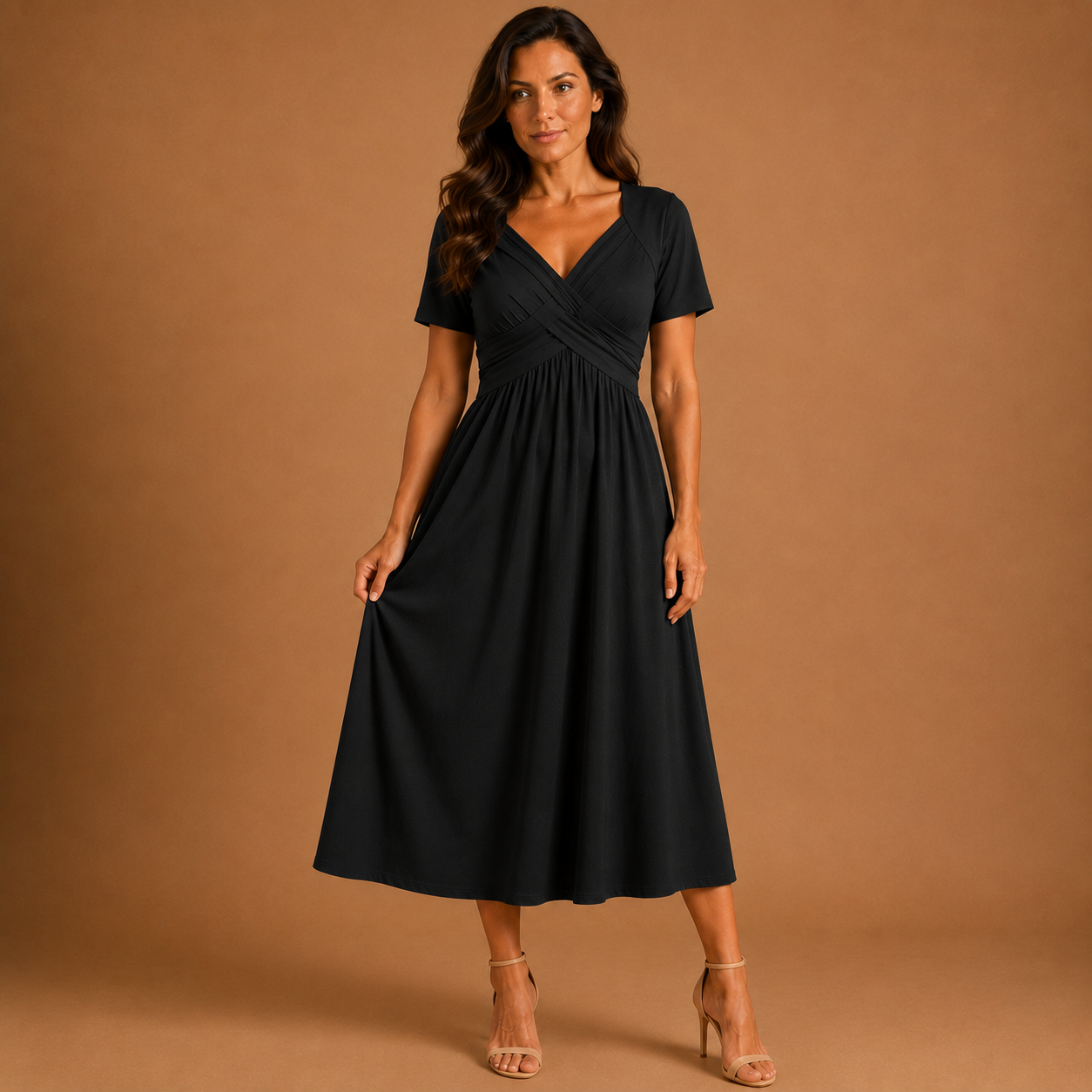 Alice | Elegantes Midikleid in A-Linie