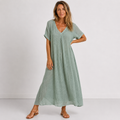 Violette | Elegantes Maxikleid mit fließendem Schnitt