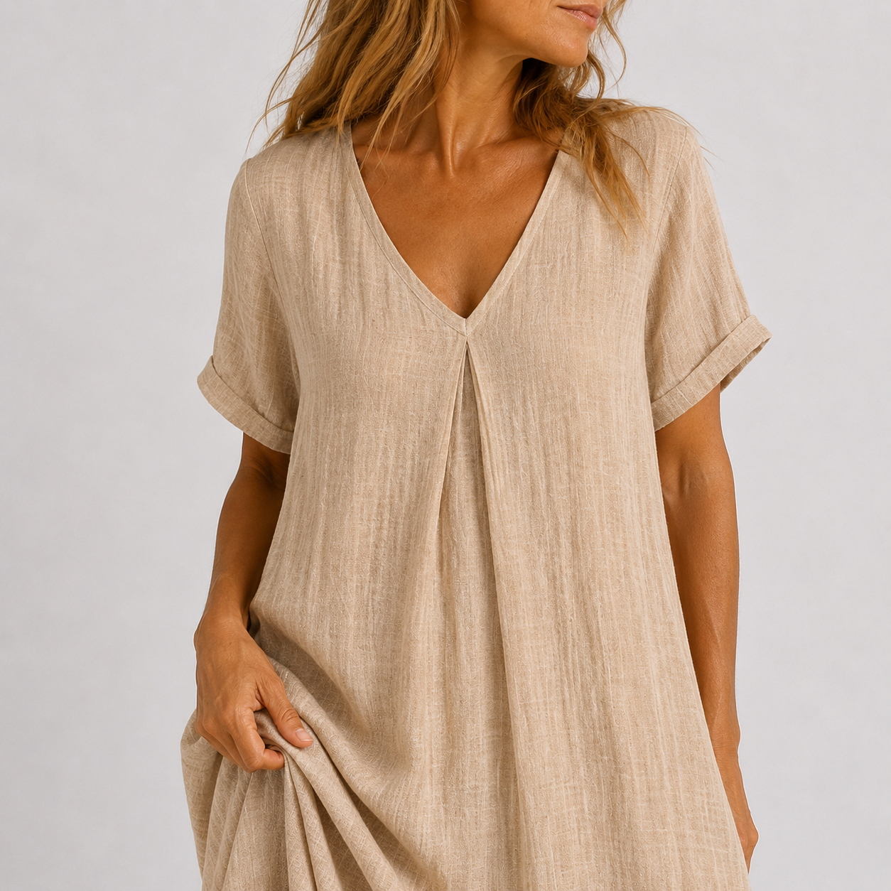 Violette | Elegantes Maxikleid mit fließendem Schnitt