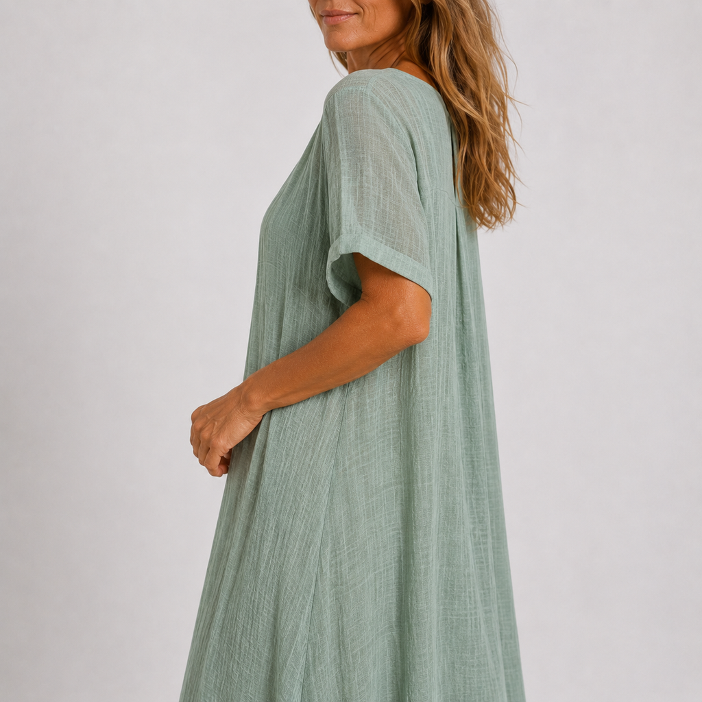 Violette | Elegantes Maxikleid mit fließendem Schnitt
