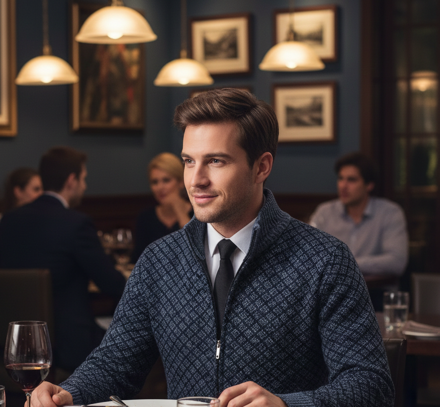 Oliver | Eleganter Casual Cardigan