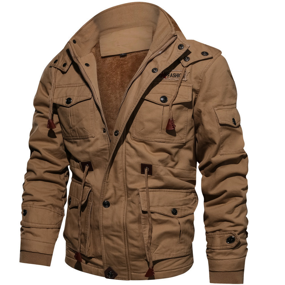Hugo | Herren Winterjacke - Kuschelig Weich mit Kapuze