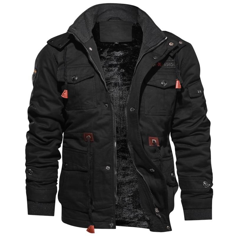 Hugo | Herren Winterjacke - Kuschelig Weich mit Kapuze
