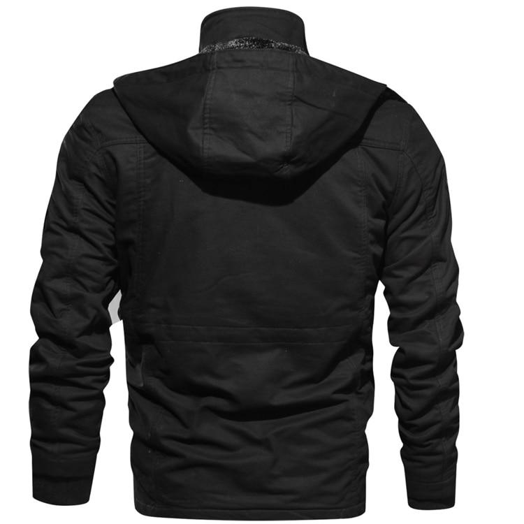 Hugo | Herren Winterjacke - Kuschelig Weich mit Kapuze