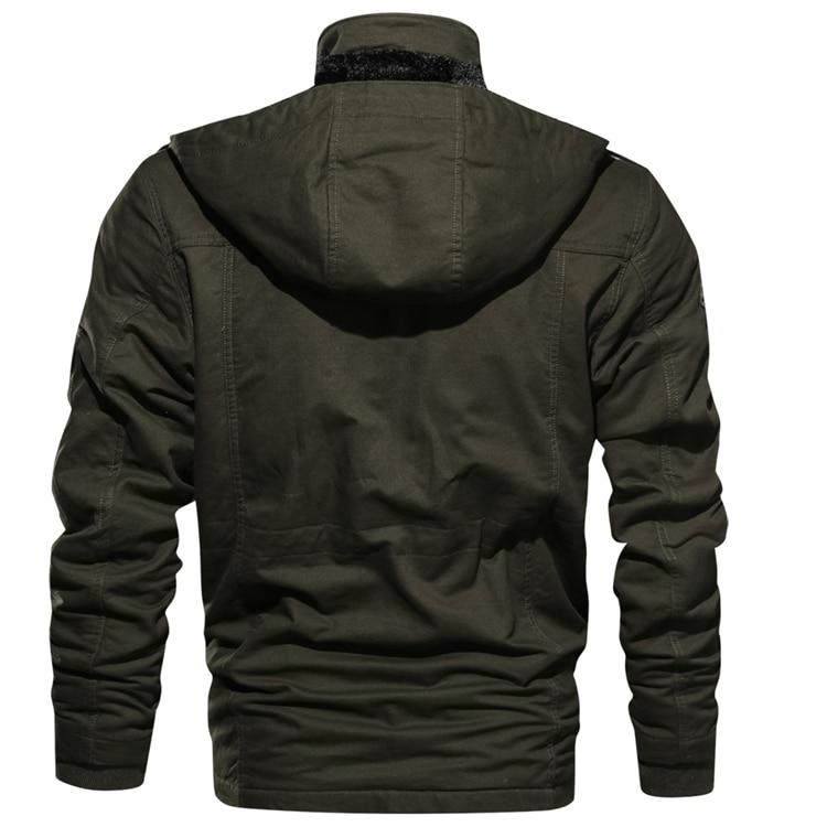 Hugo | Herren Winterjacke - Kuschelig Weich mit Kapuze