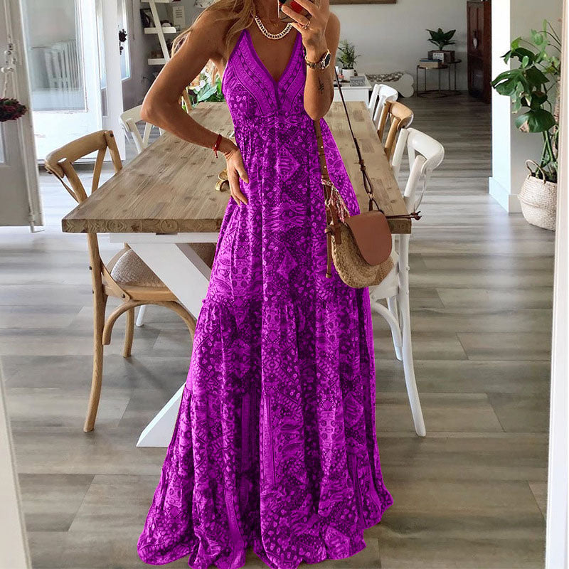 Weren | V-Neck Maxi Dress