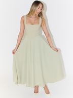 MELISA | Elegantes Midi-Kleid mit femininer Form