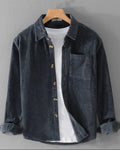 Nico | Klassisches Herren-Overshirt mit Knopfverschluss