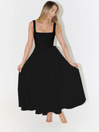 MELISA | Elegantes Midi-Kleid mit femininer Form