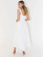 MELISA | Elegantes Midi-Kleid mit femininer Form