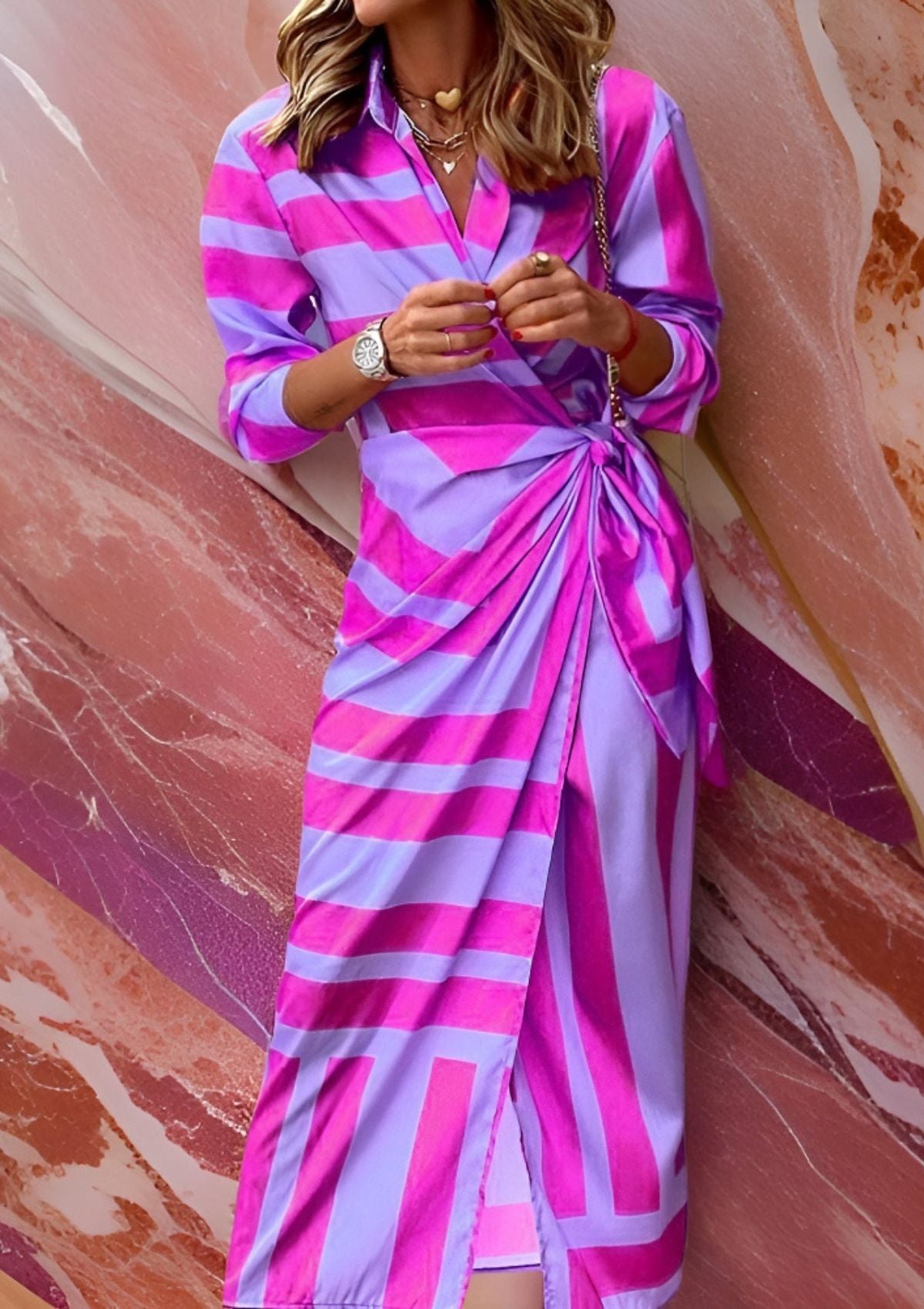 Ollivia | Figurbetontes Hemdkleid