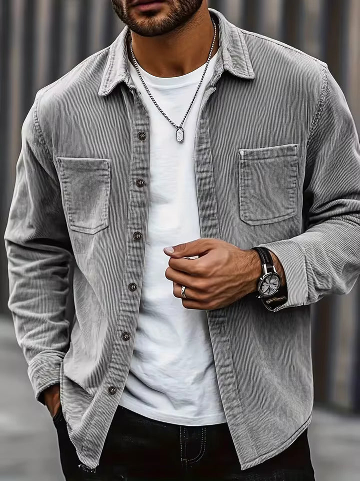 Valentin | Zeitloses Overshirt im modernen Design