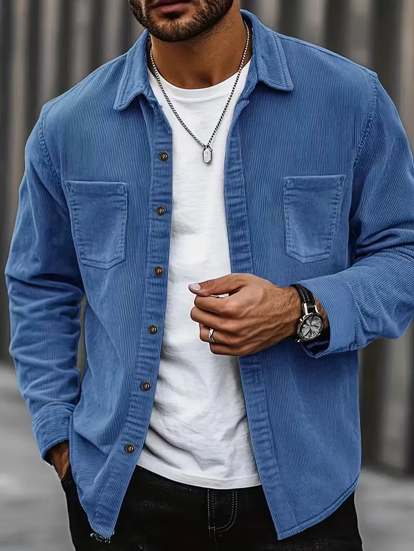 Valentin | Zeitloses Overshirt im modernen Design