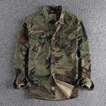 Adrie | Camouflage Button-Up Shirt – Casual Style