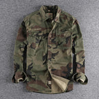 Adrie | Camouflage Button-Up Shirt – Casual Style