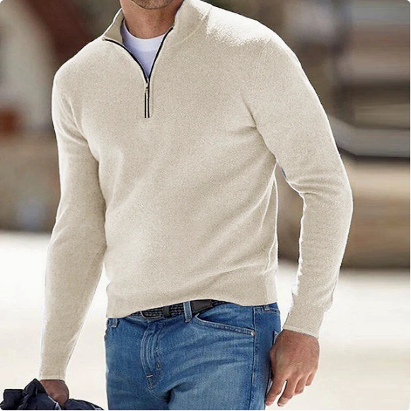 Romeo | Eleganter Zip-Pullover