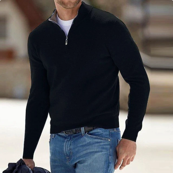 Romeo | Eleganter Zip-Pullover