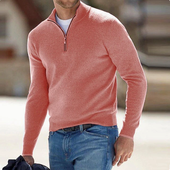 Romeo | Eleganter Zip-Pullover