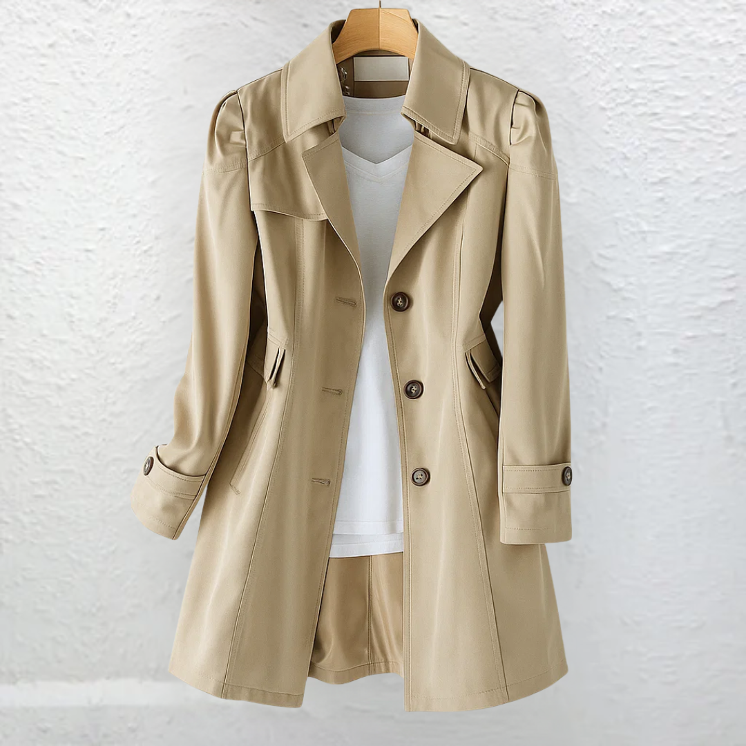 Clara™ | Eleganter Vintage-Mantel