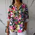 Ella | Sommerbluse mit Blumenmuster