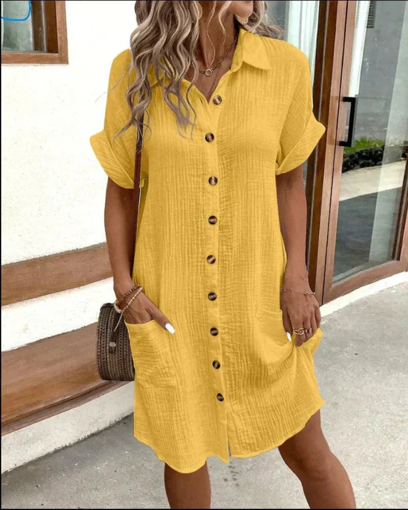 Hailey | Bequemes Hemdkleid