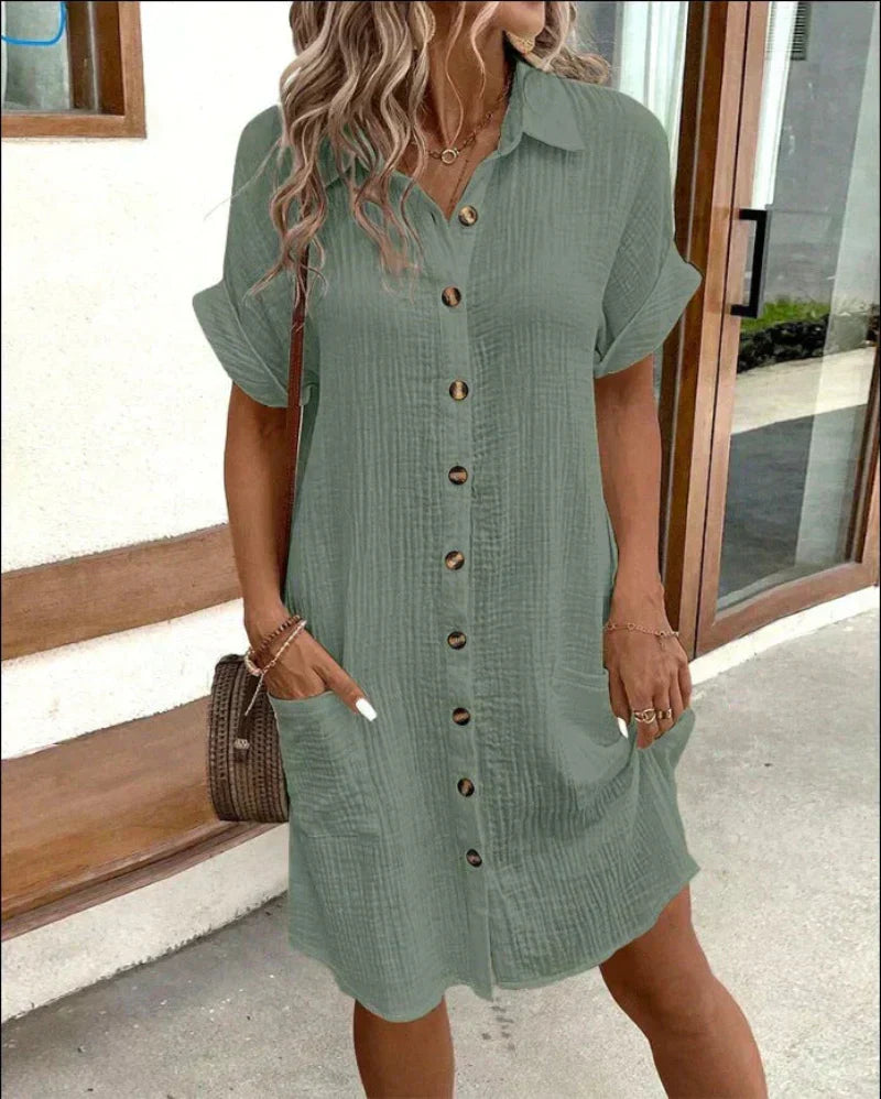 Hailey | Bequemes Hemdkleid