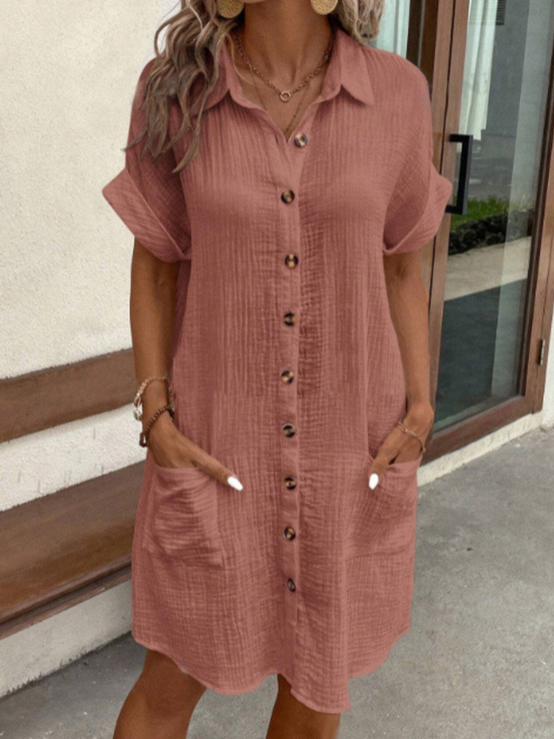Hailey | Bequemes Hemdkleid