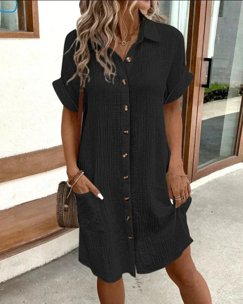 Hailey | Bequemes Hemdkleid