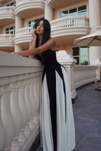 Elianna | Maxikleid mit Farbakzenten