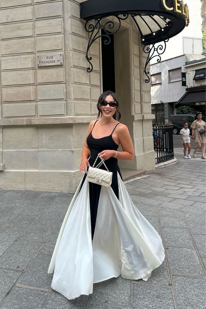 Elianna | Maxikleid mit Farbakzenten