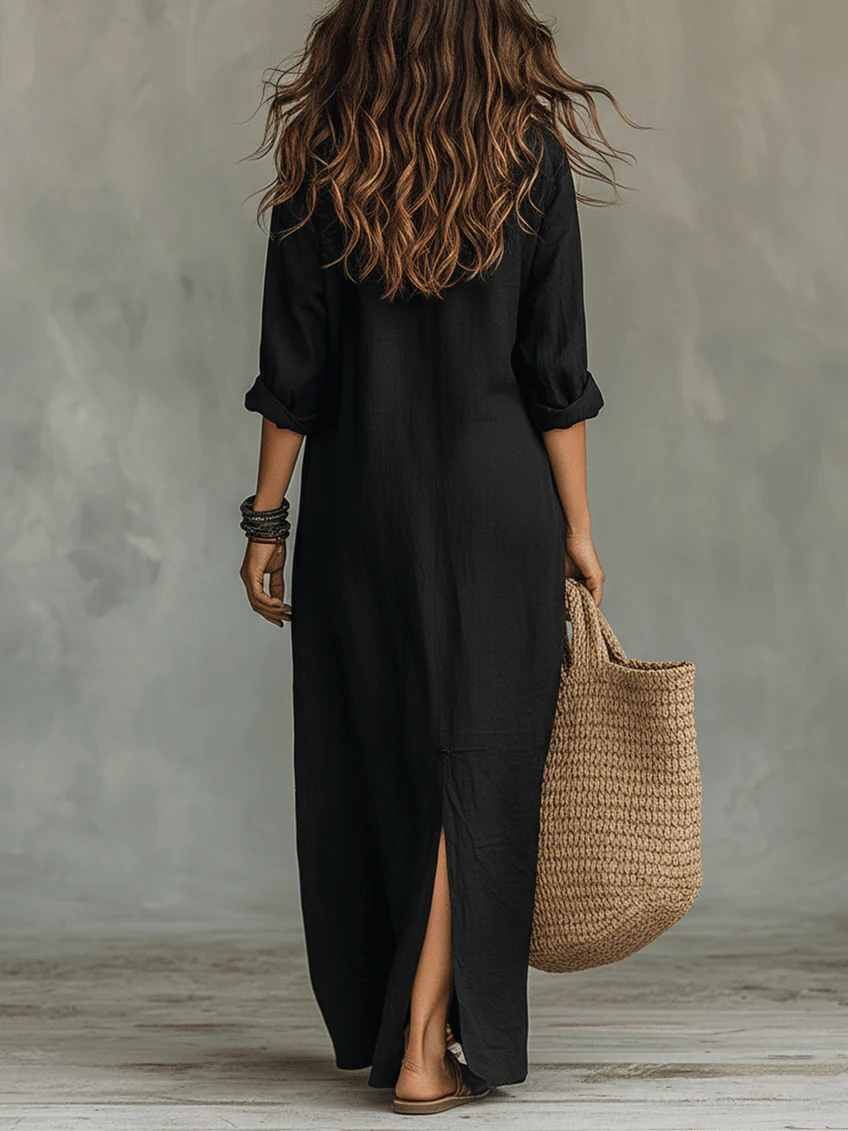 WILLOW | Elegantes Maxi-Kleid mit fließendem Schnitt