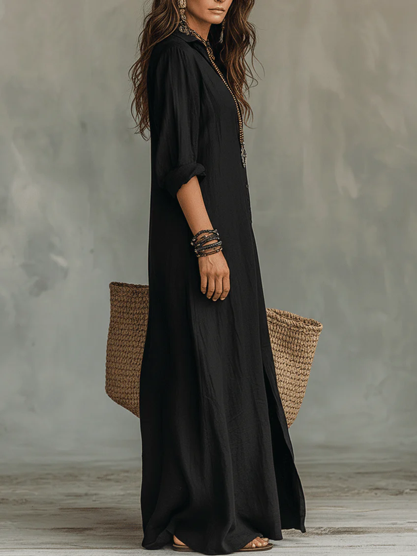 WILLOW | Elegantes Maxi-Kleid mit fließendem Schnitt